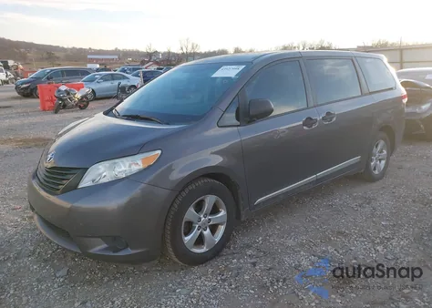 2013 Toyota Sienna L V6 7 Passenger из США, поврежденный, VIN 5TDZK3DC6DS385302